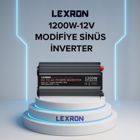 Lexron 1200 W 12 V Modifiye Sinüs İnverter