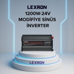 Lexron 1200 W 24 V Modifiye Sinüs İnverter