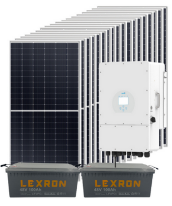 12Kw Trifaze Hibrit Sistem 2