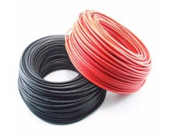 6 Mm Solar Kablo 10 M Kırmızı + 10 M Siyah (Tüv. Çift İzoleli)