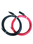 Tip 4 Soketli 6 Mm Solar Kablo 10M Siyah +10M Kırmızı (20 M)