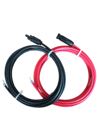 Tip 4 Soketli 6 Mm Solar Kablo 10M Siyah +10M Kırmızı (20 M)