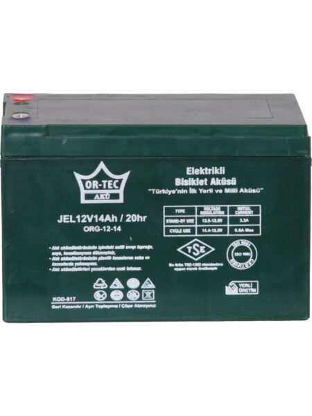 Ortec 12V 14Ah Jel  Akü