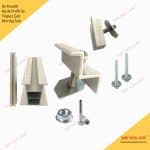 Güneş Enerjisi Sistemi - Iki Panelli Kesik Profil Ile Trapez Ça