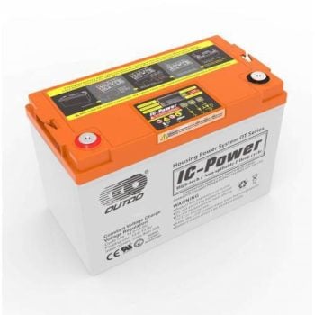 Outdo 12 V 150 Ah Akıllı Jel Akü Dijital Ekran