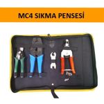 Tip 4 Sıkma Pensesi Set Çanta Halinde