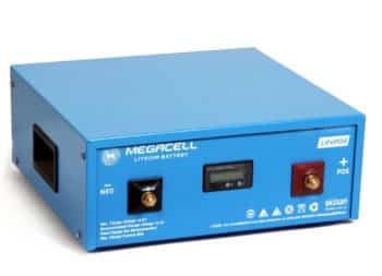 Megacell 100 Ah 25,6 V Lityum Demir Fosfat Akü-Lifepo4