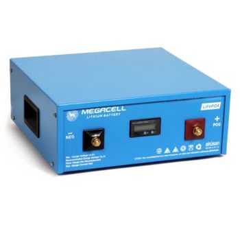 Megacell 200 Ah 25.6 V Lityum Demir Fosfat Akü-Lifepo4