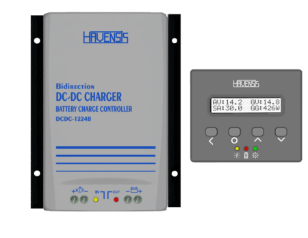 Havensis 30A 12/24V Akıllı Dc-Dc Şarj Cihazı Çi̇ft Yönlü (Batchg-1