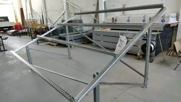 konst Galvaniz Güneş Paneli Konstrüksiyon Seti | Beton Üstü & Çakmalı Montaj