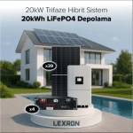 Lexron 20 Kw Hibrit Sistem