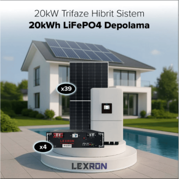 Lexron 20 Kw Hibrit Sistem
