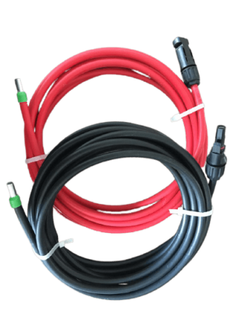 Tip 4 Soketli 10 Mm Solar Kablo 10M Siyah +10M Kırmızı (20 M)