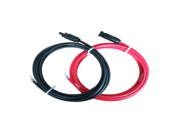 Tip 4 Soketli 6 Mm Solar Kablo 3M Siyah +3M Kırmızı (6 M)