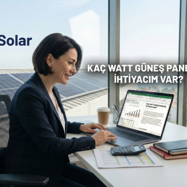 Evimin İhtiyacı Olan Güneş Paneli Sayısını Hesaplama: Kaç Watt güneş Paneline İhtiyacım Var?