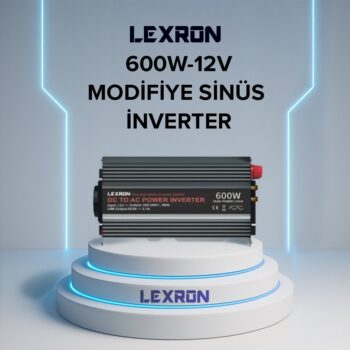 Lexron 600W-12V Modi̇fi̇ye Si̇nüs İnverter