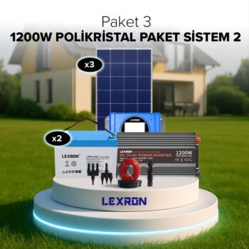 1200W Poli̇kri̇stal Paket Si̇stem 2 (Paket 3)