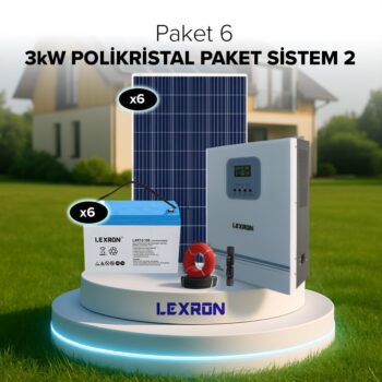 3Kw Poli̇kri̇stal Paket Si̇stem 2 (Paket 6)