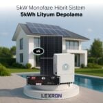 5Kw Monofaze Hi̇bri̇t Si̇stem 1