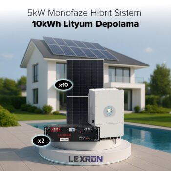 5Kw Monofaze Hi̇bri̇t Si̇stem 2