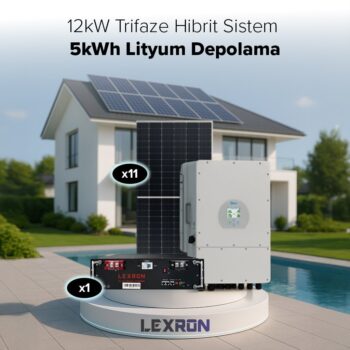 12Kw Tri̇faze Hi̇bri̇t Si̇stem 1