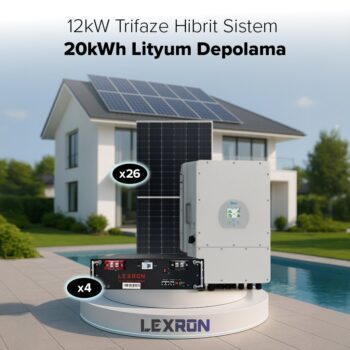 12Kw Tri̇faze Hi̇bri̇t Si̇stem 4
