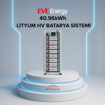 Eve 40.96Kwh Li̇tyum Hv (Yüksek Voltaj) Batarya Si̇stemi̇