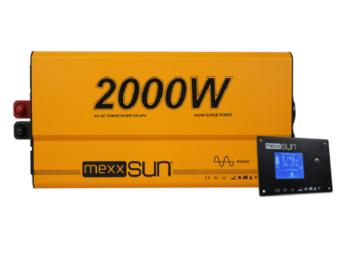 Mexxsun 2000W 12V Tam Sinüs Ups İnvertör (Remote Ekran)