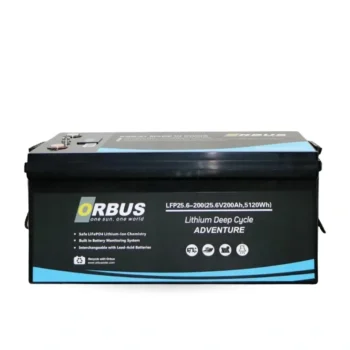 Orbus 25.6V 200Ah Lifepo4 Lityum Akü
